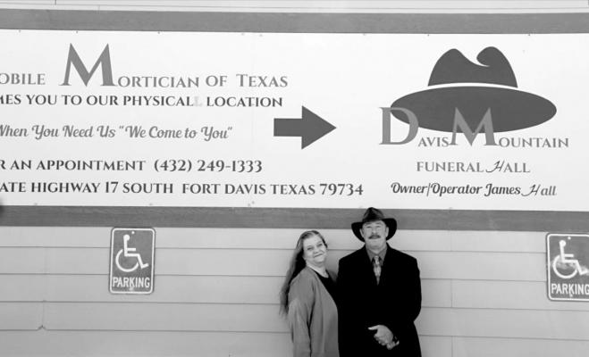 James and Susann Hall of Mobile Mortician of Texas. Courtesy photo
