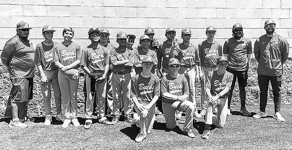 The Alpine Middle School seventh-grade baseball team had a season record of 2-2 and is looking towards improving on that next year. Courtesy photo