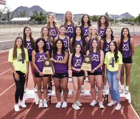 Lady Buck Track and Field Team Courtesy photo