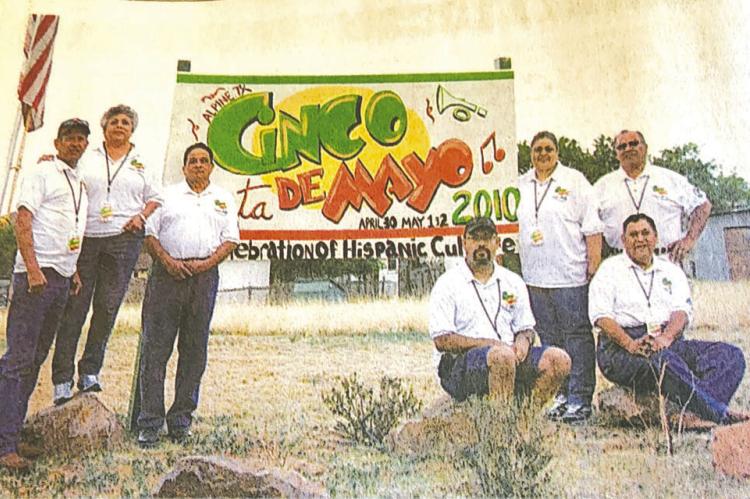 Members of the 2010 Cinco de Mayo Association are pictured here to kick off the annual festivities. This year’s 29th Annual Cinco de Mayo celebration is being held in memory of Joe Raul “Magoo” Torres, a committed member of the celebration as well as many other community events and activities. Pictured are Robert Polanco, Elidia Polanco, B.J. Gallego, Frankie Bettencourt, Letty Gonzales, Joe “Magoo” Torres, and Jesus Rodriguez. Avalanche photo